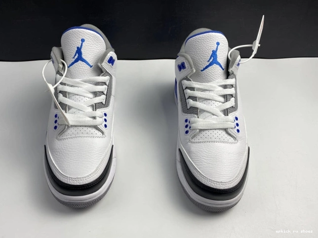 Cheap Jordan Blue 3 White Air CT8532-040 Retro 0811